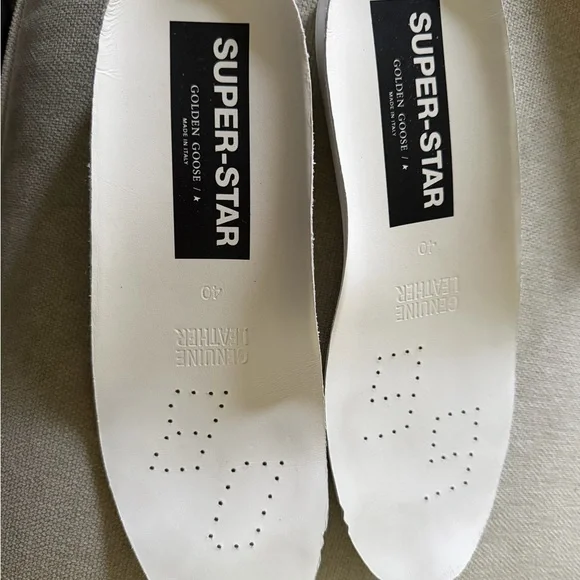 Golden Goose Superstar Black Corduroy Sneakers with Swarovski Crystals Sz 40 EUC - Picture 8 of 9